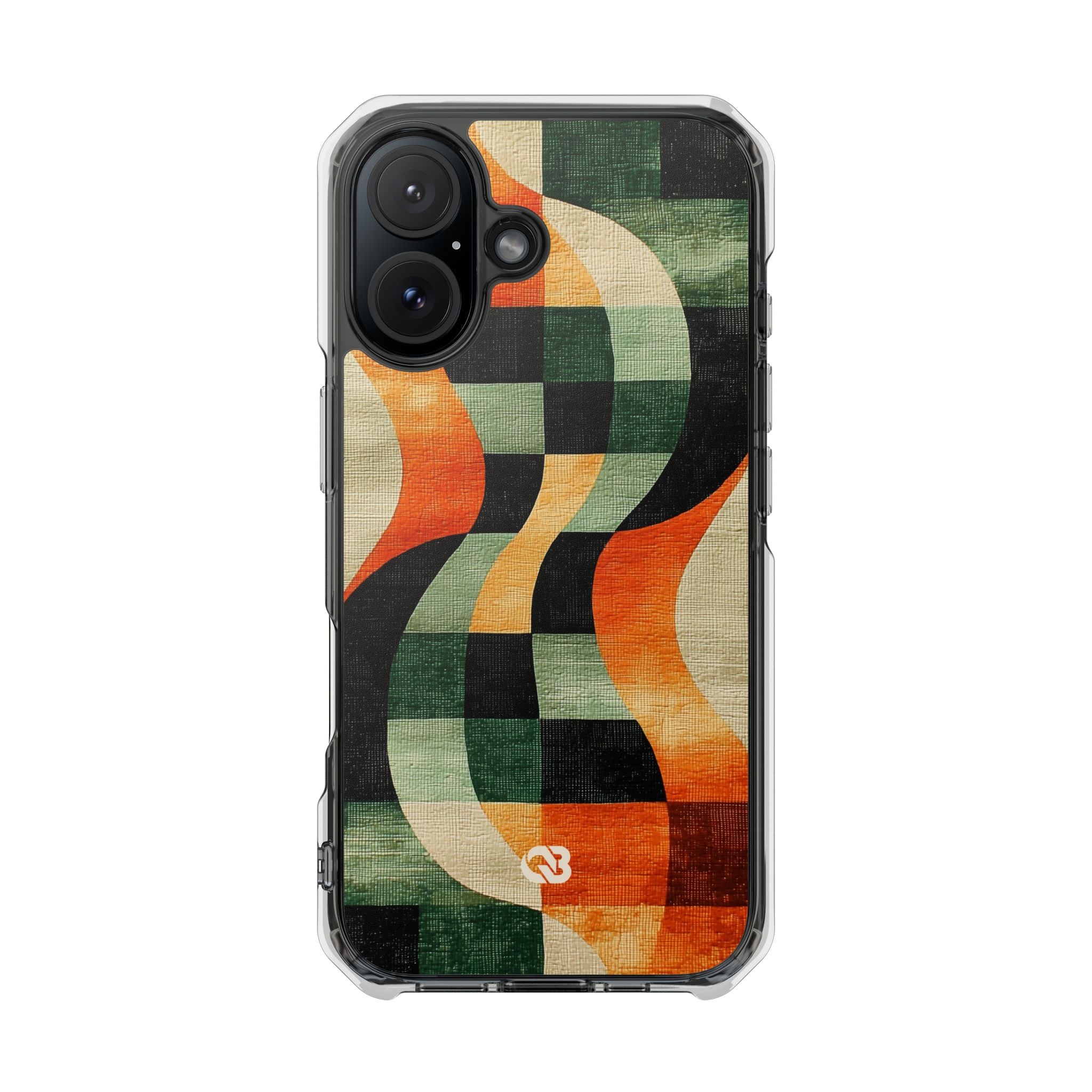 Burnt Orange Curve · Impact Handyhülle für iPhone · Magsafe