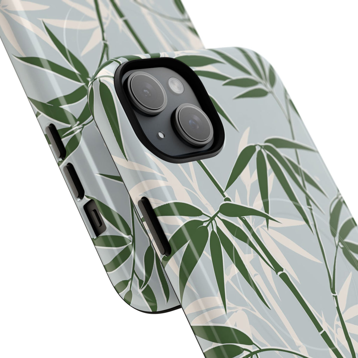 Serene Bamboo · Tough 2.0 Magnetic Phone Case for iPhone · Green
