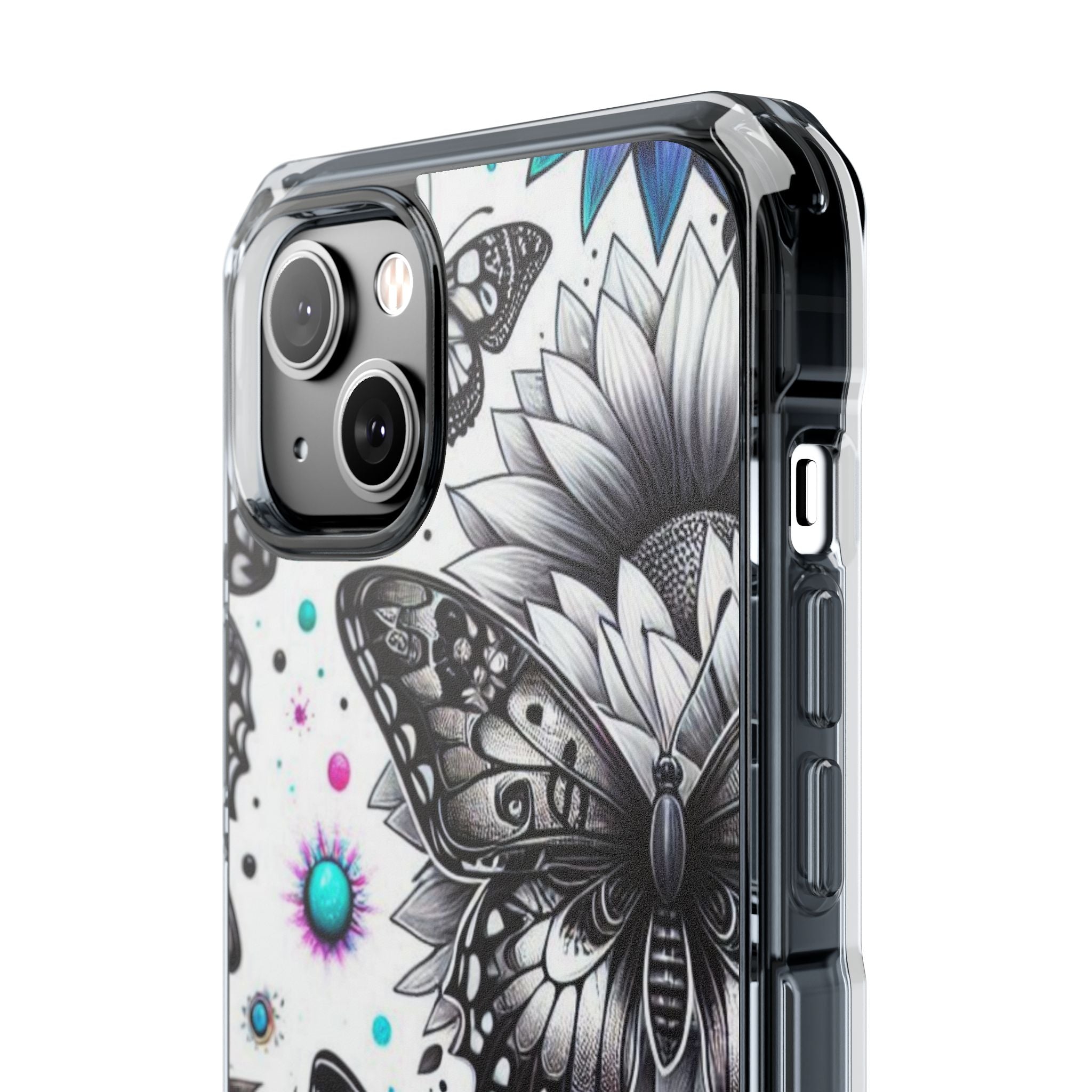 Butterfly Bloom iPhone 14 Plus Case - Impact
