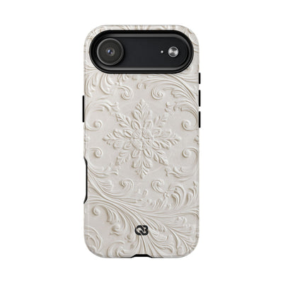 Sculpted Acanthus Relief · Tough 2.0 Magnetic Phone Case for iPhone · White