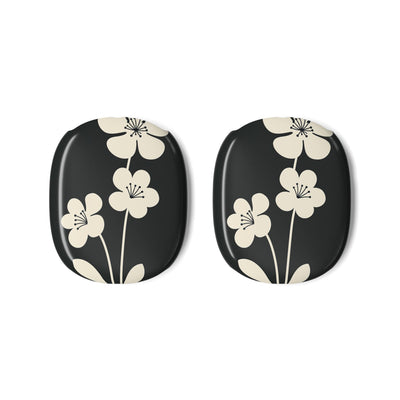 Nordic Blossom · Hard Case for AirPods Max · Black