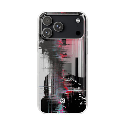 Black Lite Phone Case for iPhone - Crimson Data Leak