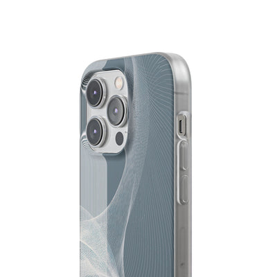 Slate Contour Drift · Lite Phone Case for iPhone ·  Grey