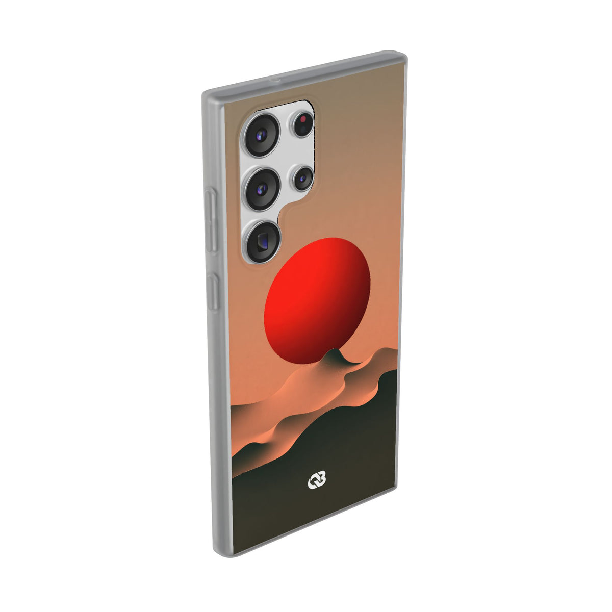 Crimson Sol Ridge · Lite Phone Case for Samsung · Red