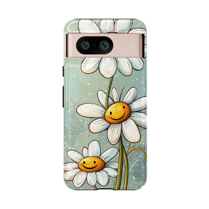 Sunny Daisy Smiles Google Pixel 8 - Kova suojakotelo