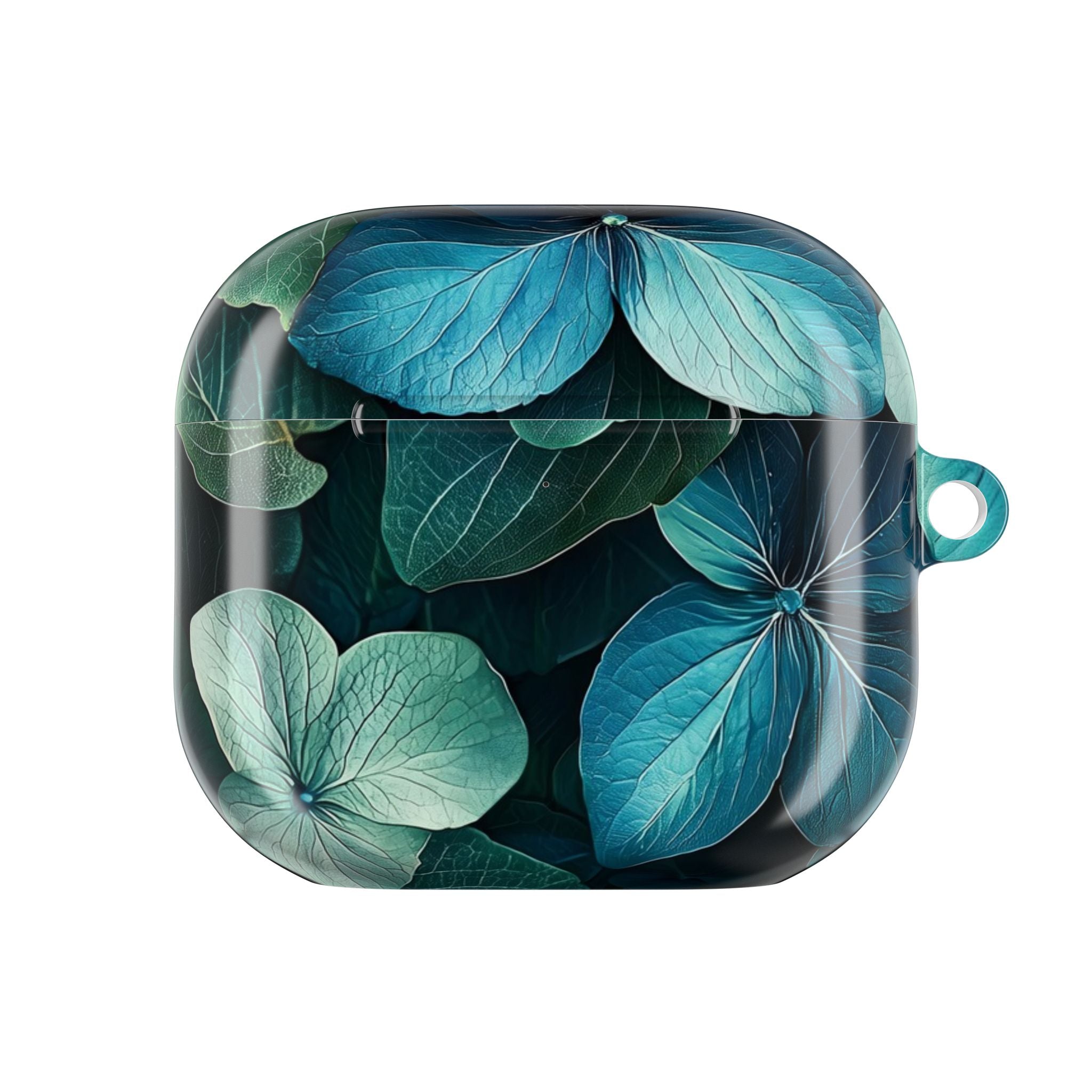 Teal Bloom - AirPods Case