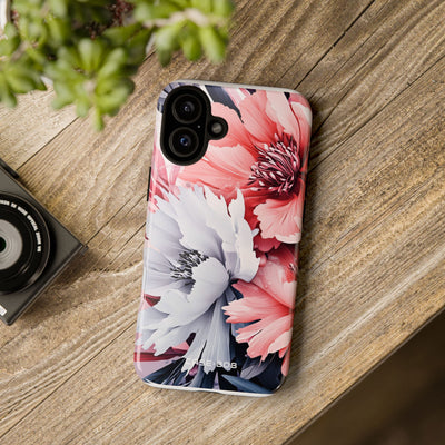 Blushing Blooms iPhone 16 Plus Case - Tough