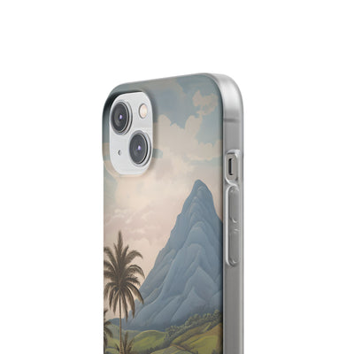 Azure Mountain Vista · Soft Custodia per iPhone