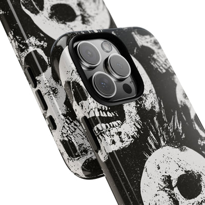 Punk Skull Riot · Tough Phone Case for iPhone · Black