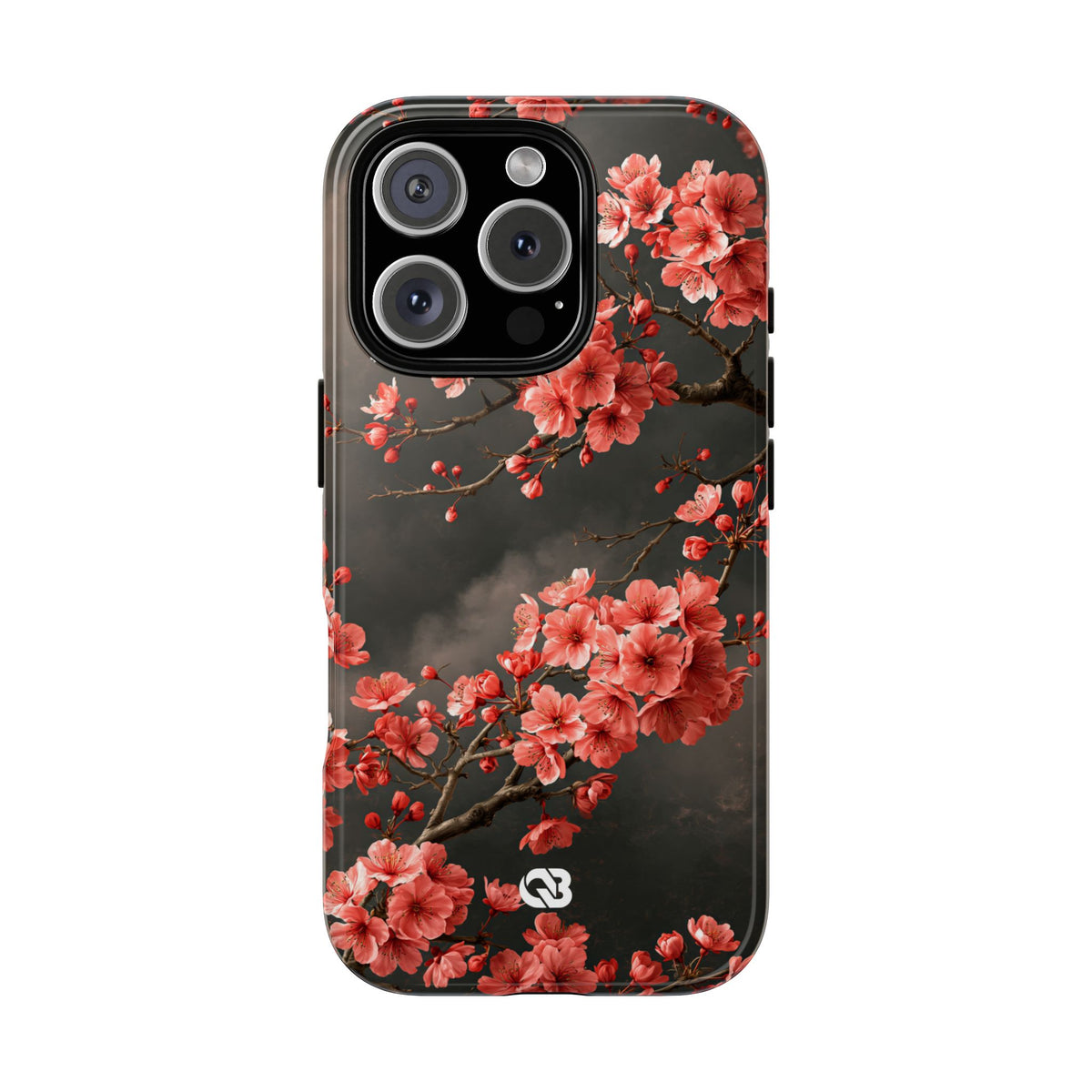 Dark Sakura Nocturne · Tough Phone Case for iPhone · Black