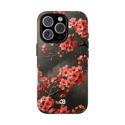 Dark Sakura Nocturne · Tough Phone Case for iPhone · Black