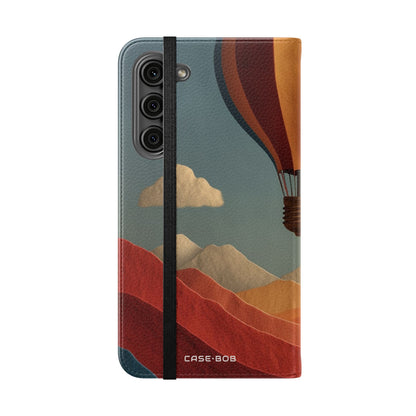 Sunset Balloon - Samsung S23+ Case - Wallet