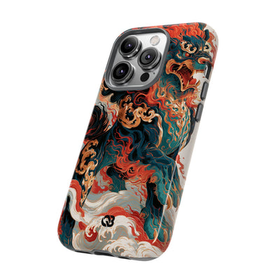 Imperial Shishi · Tough Phone Case for iPhone · Teal