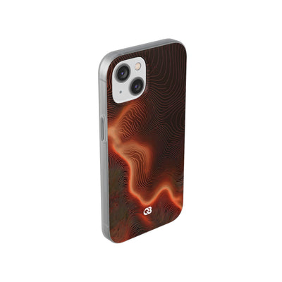 Caldera Ridge · Lite Phone Case for iPhone ·  Orange