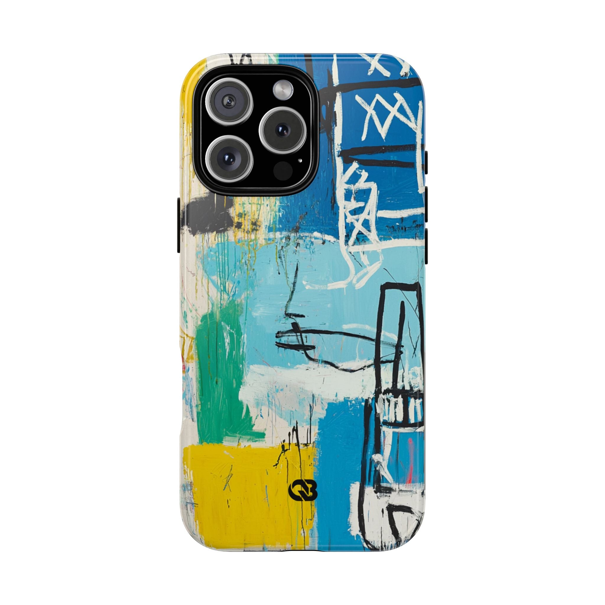 Azure Urban Scribble · Tough Phone Case for iPhone