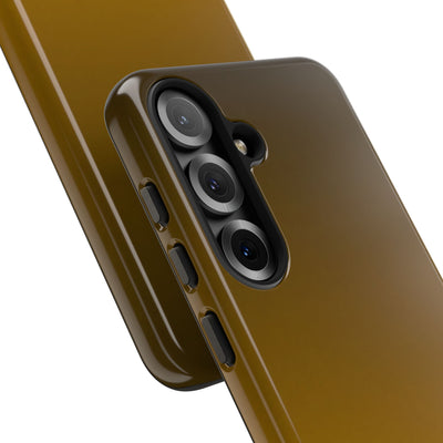 Gold Tough Phone Case for Samsung - Scorched Gold Haze