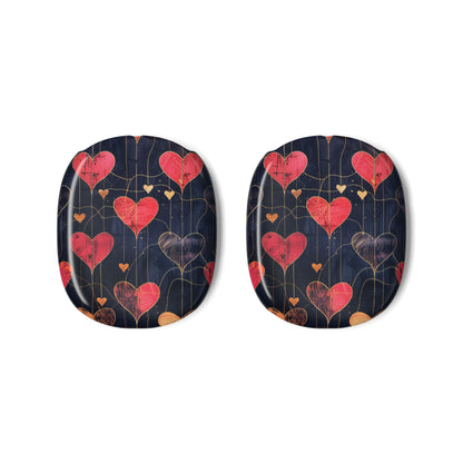 Textured Heart Grid - AirPod Max Case