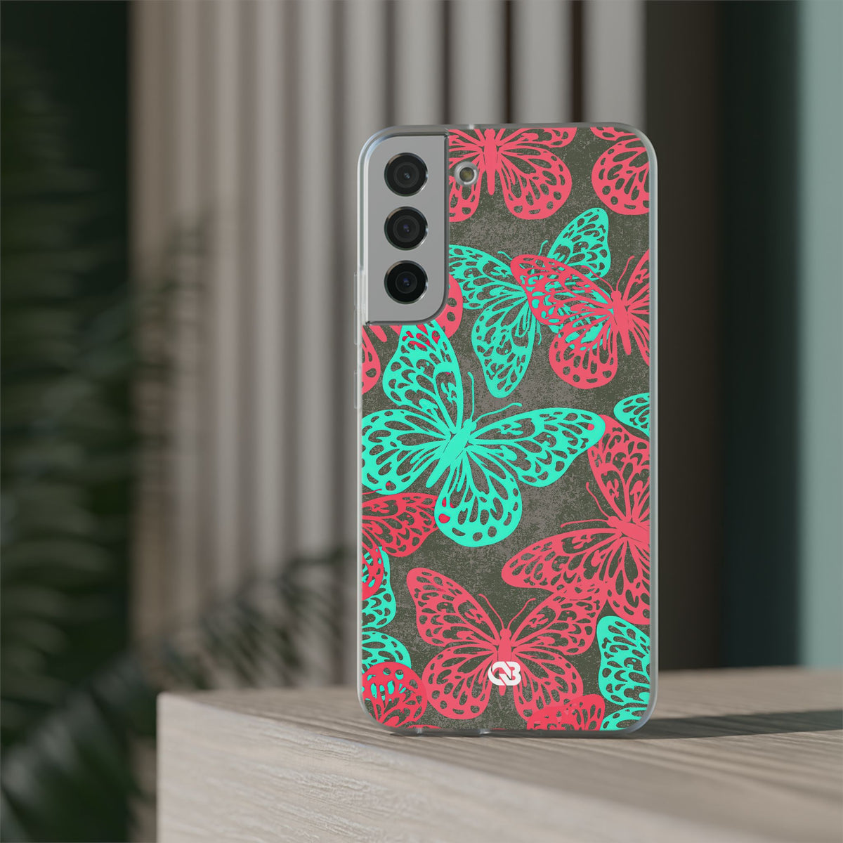 Electric Papillon · Lite Phone Case for Samsung · Pink