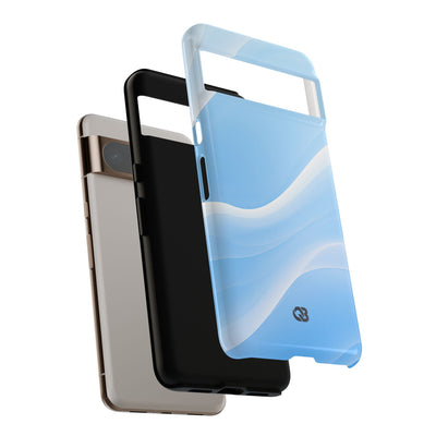 Glacial Contour Flow · Tough Phone Case for Pixel ·  Blue