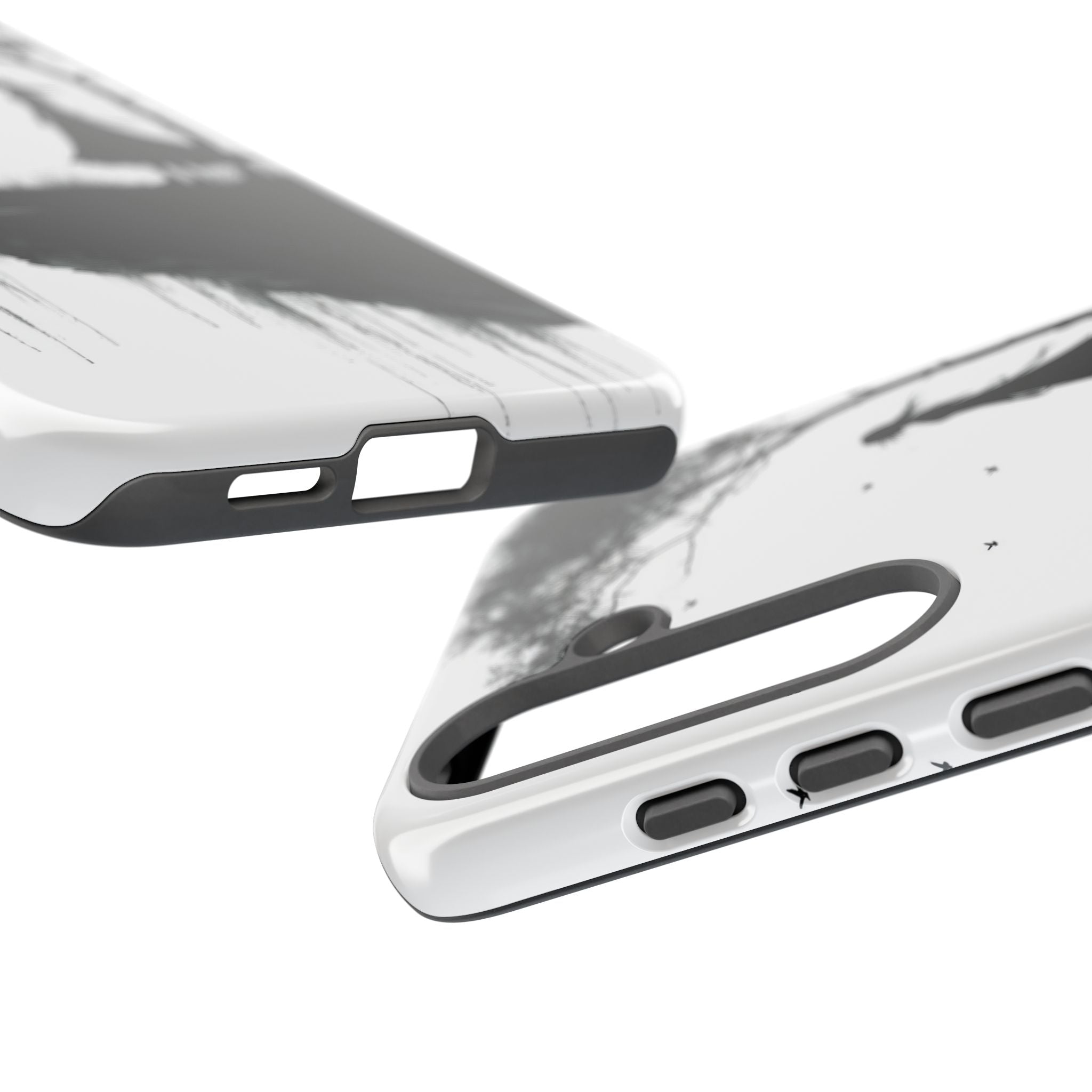 Cliffside Silhouette Samsung S25 Plus - Kova suojakotelo