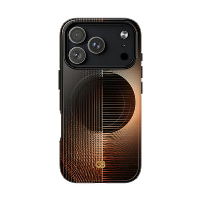Amber Meridian · Tough 2.0 Magnetic Phone Case for iPhone · Black