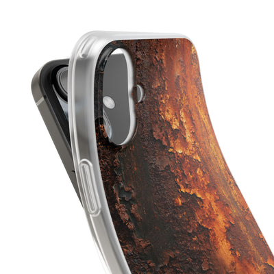Orange Lite Phone Case for iPhone - Oxidized Iron Crust
