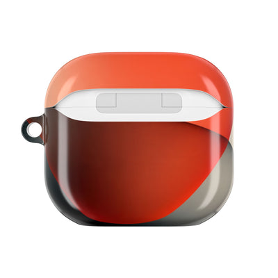Translucent Crimson Form · Hard Case for AirPods & AirPods Pro · Red