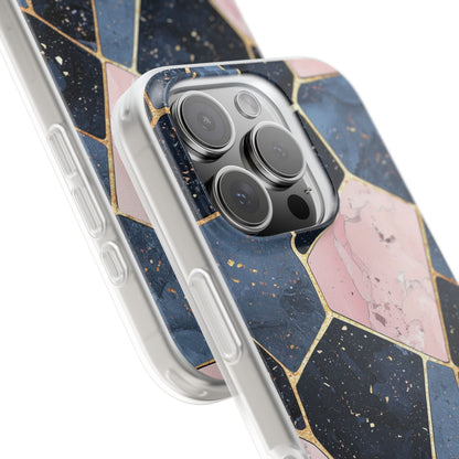 Golden Mosaic iPhone 16 Pro Case - Soft - CASE•BOB