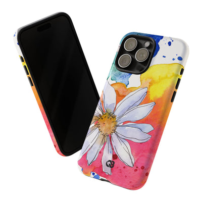 Vivid Bloom Splatter · Tough Handyhülle für iPhone