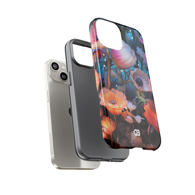 Luminous Poppy Glade · Tough Hoesje voor iPhone
