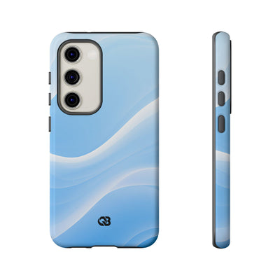 Blue Tough Phone Case for Samsung - Glacial Blue Silk