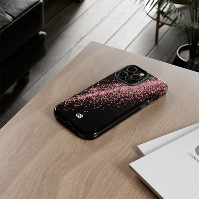 Rose Digital Cascade · Tough Phone Case for iPhone · Pink