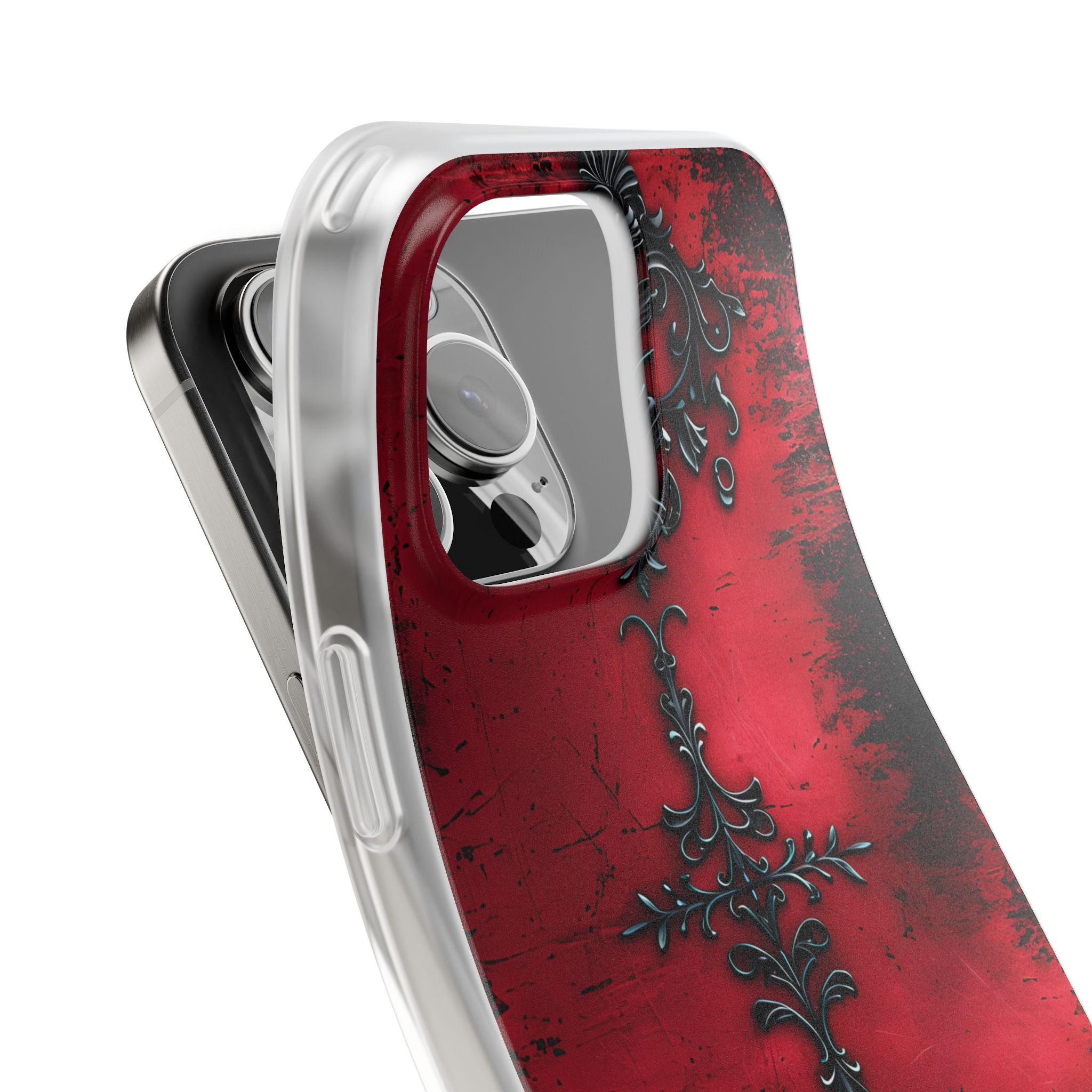 Crimson Gothic Filigree · Soft