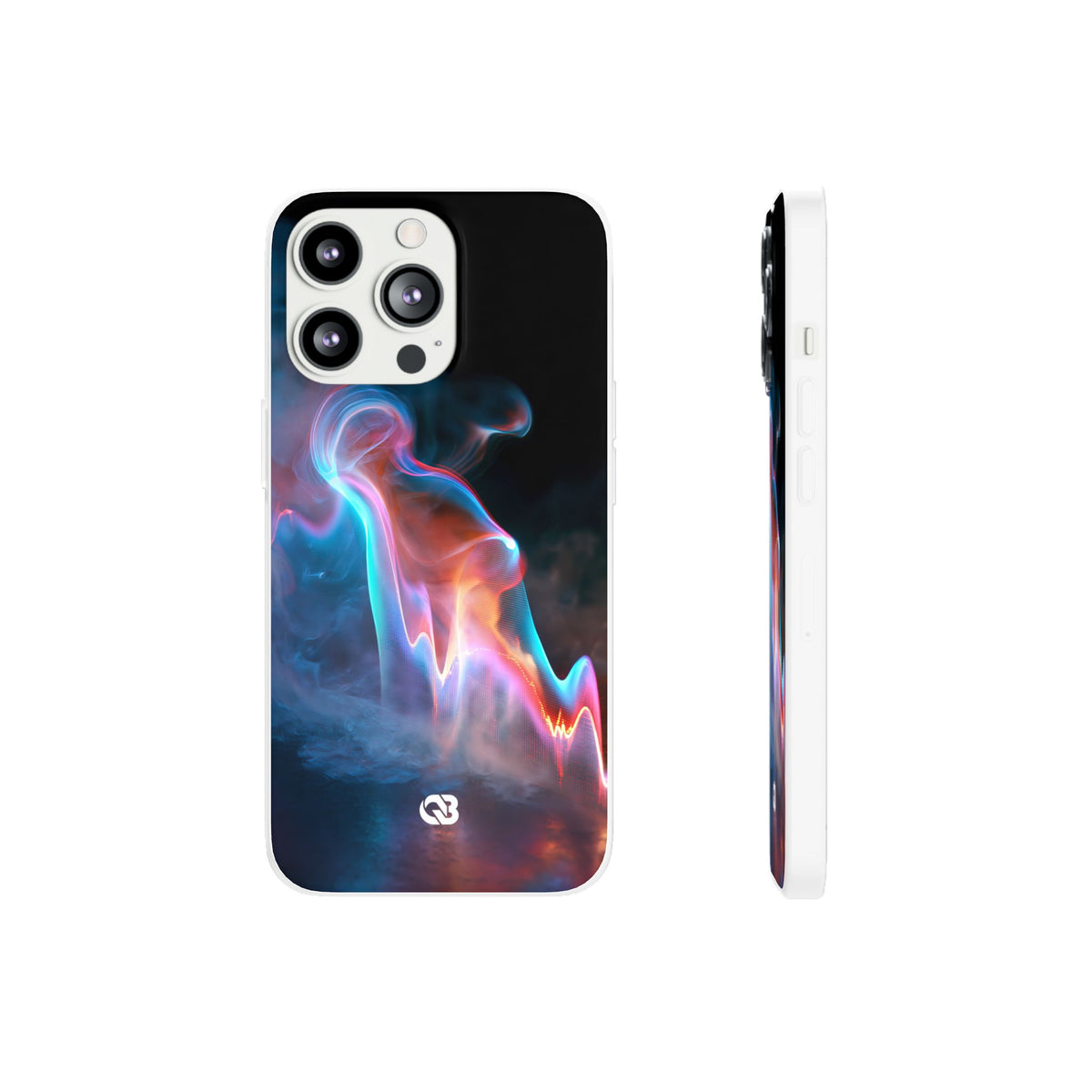 Neon Waveform · Lite Phone Case for iPhone ·  Black