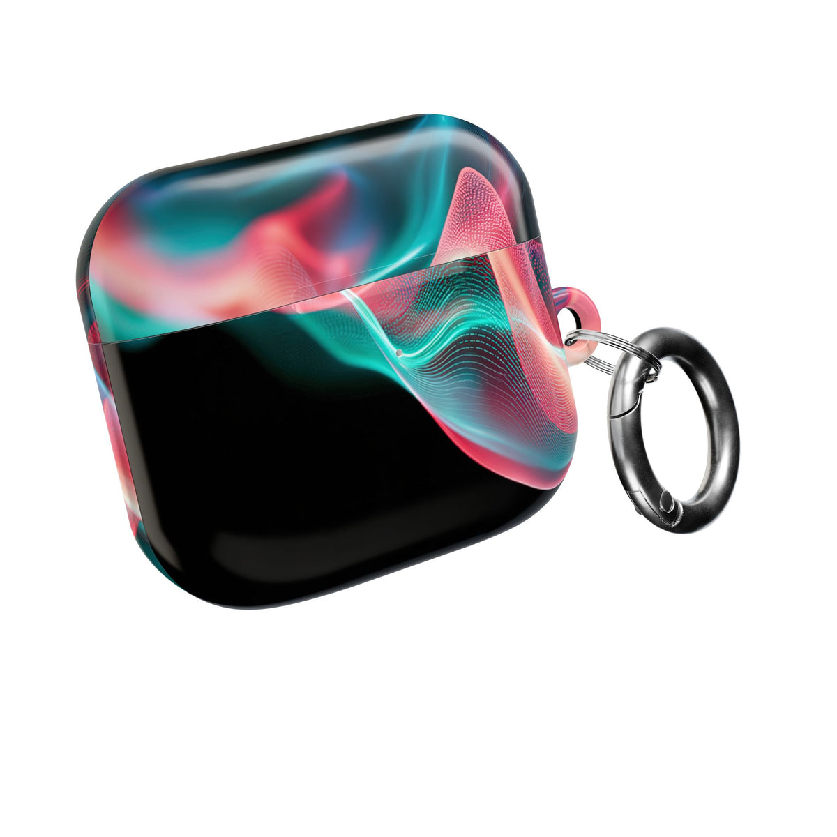 Digital Frequency · Hard Case for AirPods & AirPods Pro · Black