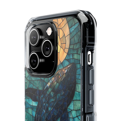 Stained Moon Whale · Impact Phone Case for iPhone · Magsafe