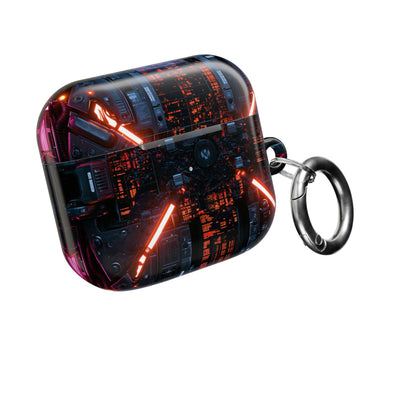 Cybernetic Reactor Core · Hard Case for AirPods & AirPods Pro · Black