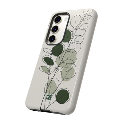 Eucalyptus Foliage Study · Tough Phone Case for Samsung · Green
