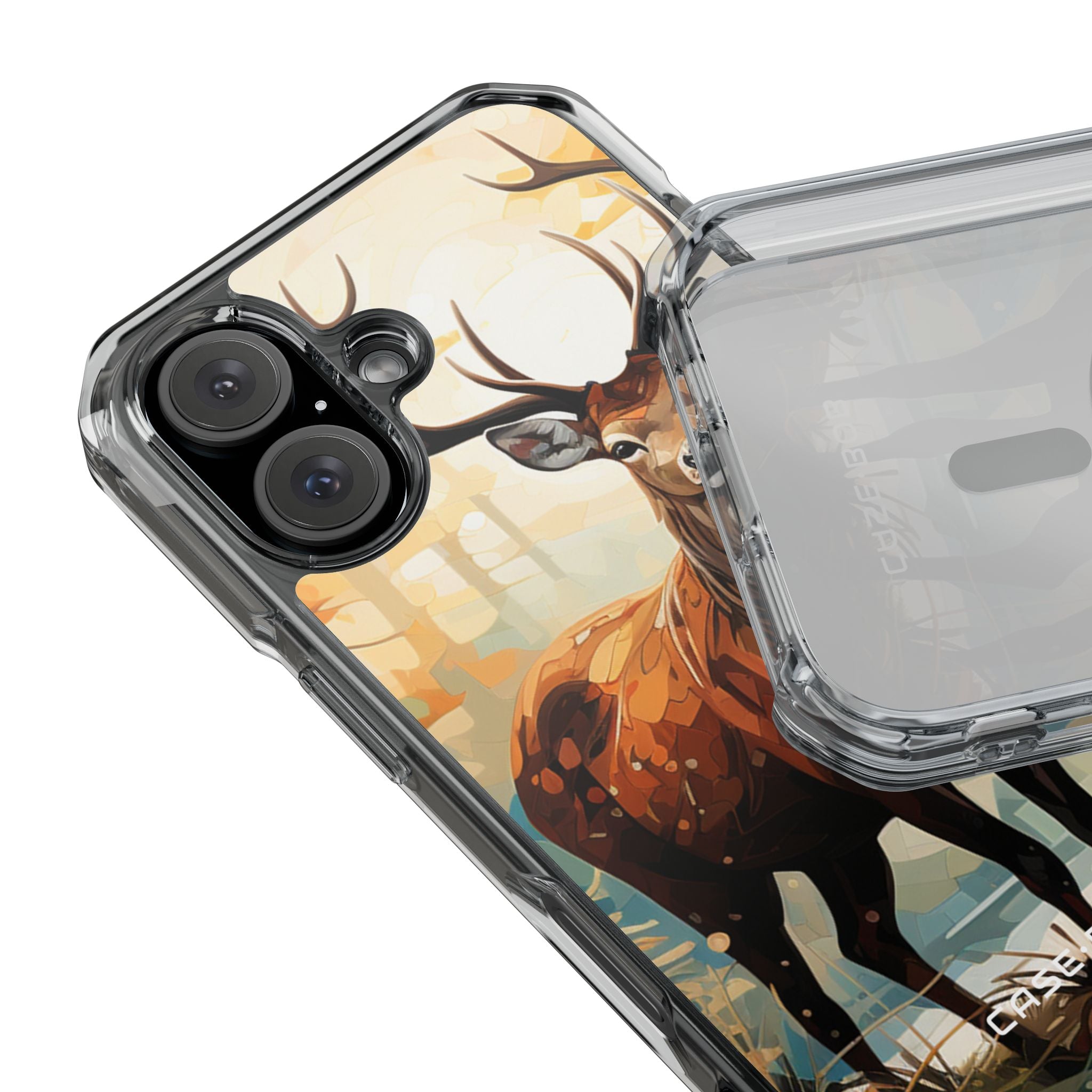 Glowing Stag iPhone 16 Case - Impact - CASE•BOB