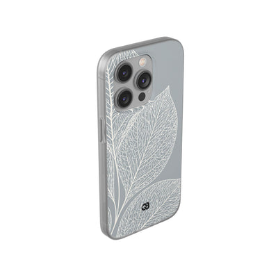 Grey Lite Phone Case for iPhone - Frosted Ash Veins