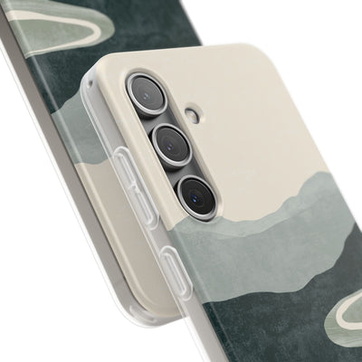 Green Lite Phone Case for Samsung - Misty Sage Valley