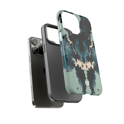 Rorschach Ink Void · Tough Phone Case for iPhone · Black