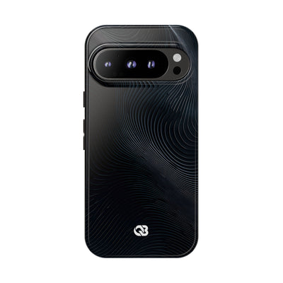 Black Tough Phone Case for Google Pixel - Obsidian Ridge Flux