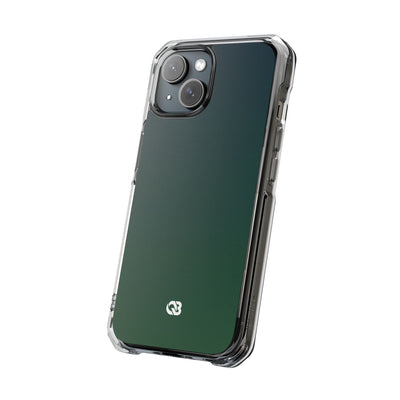 Green Impact MagSafe Phone Case for iPhone - Midnight Pine Horizon