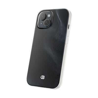 Black Lite Phone Case for iPhone - Obsidian Ridge Flux