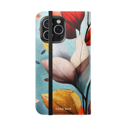 Autumn Vein - iPhone 15 Pro Max Case - Wallet