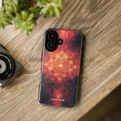 Radiant Mandala iPhone 16 Skal - Tough