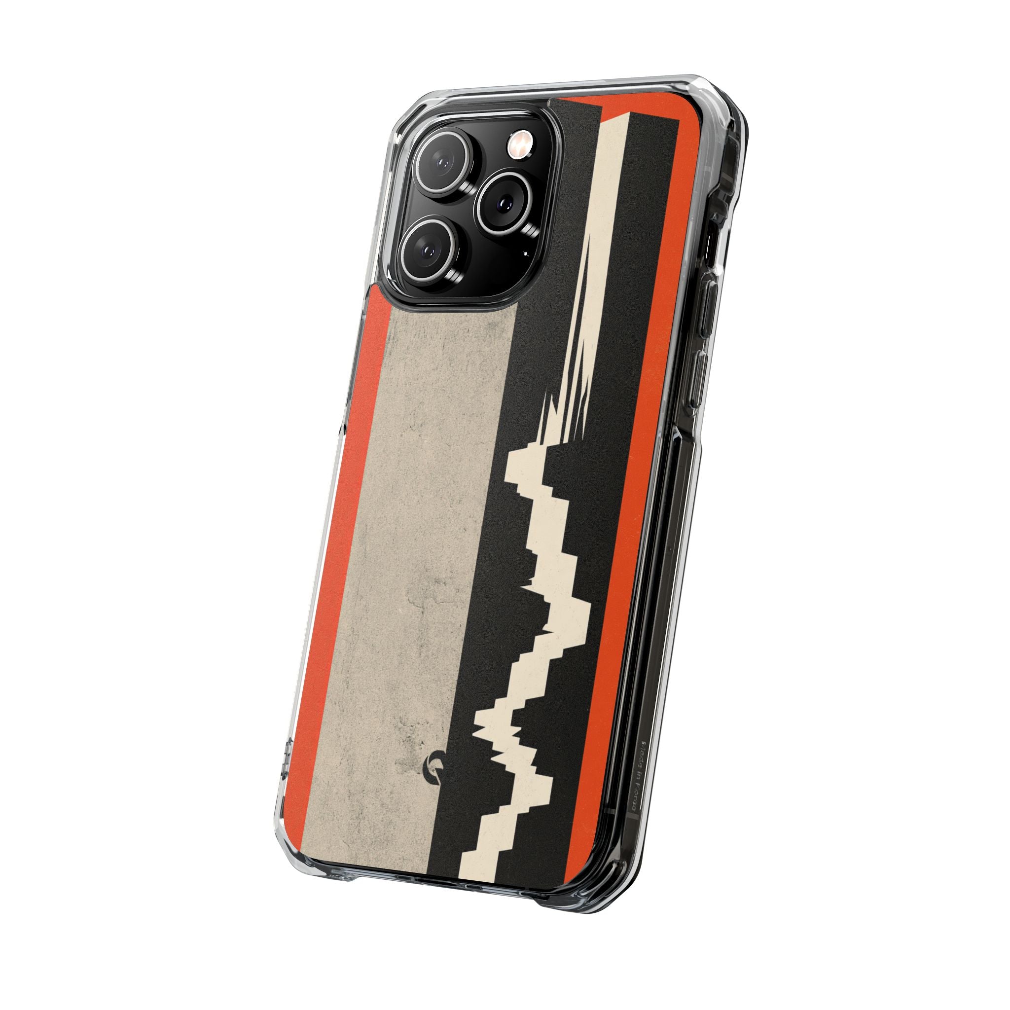 Orange Impact MagSafe Phone Case for iPhone - Orange Monolith Rift