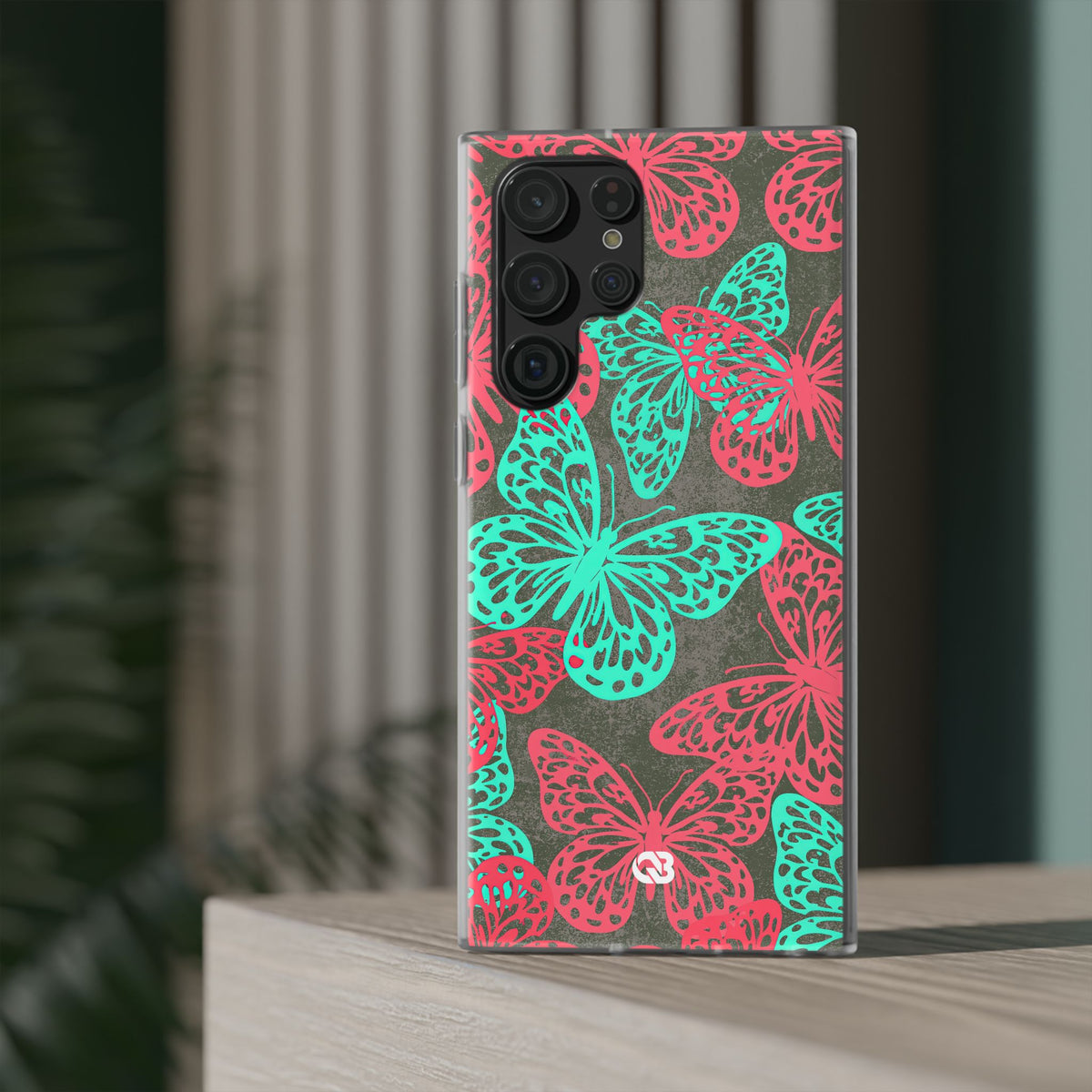 Electric Papillon · Lite Phone Case for Samsung · Pink