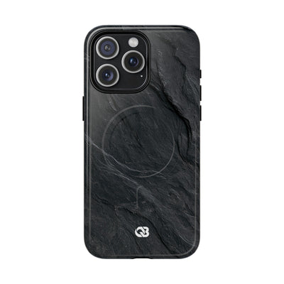 Dark Slate Strata · Tough 2.0 Magnetic Phone Case for iPhone · Black